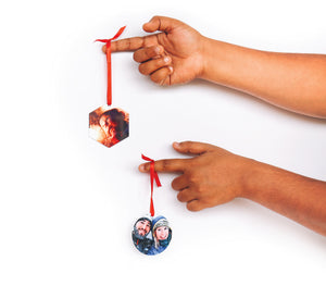 Metal Photo Ornaments